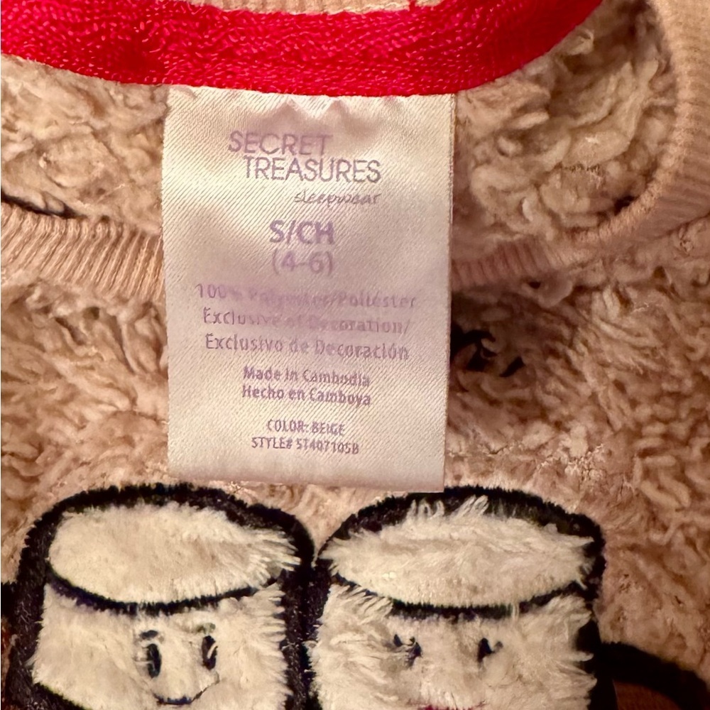 ☃️ Secret treasures hot coco PJ’s size small 4/6 hotter than coco - Picture 6 of 9